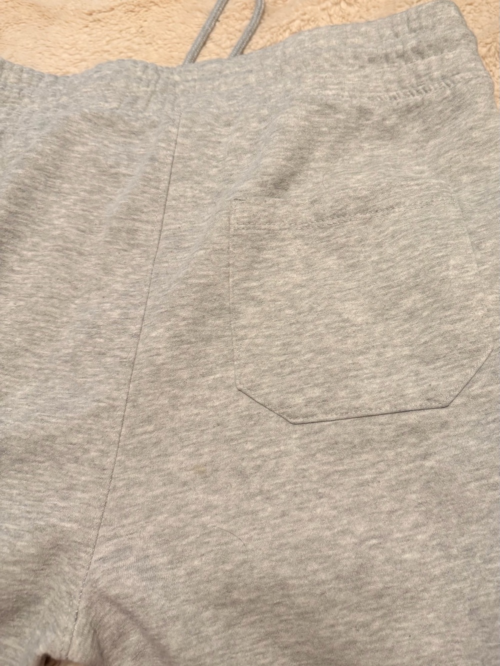 NFL Team Apparel Kansas City Chiefs Heather Gray Fleece Joggers